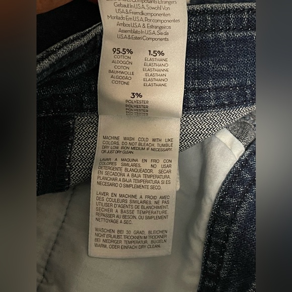 Mother Dark Wash High-Rise Crop Sailor Tripper Jeans - Picture 8 of 10